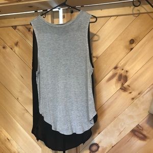 Haute Hippie Split color tank